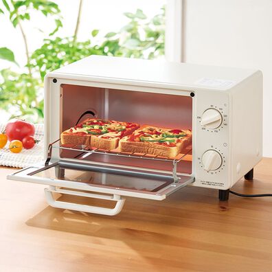 「新　温度調整付使いやすいオーブントースター（キッチン家電・調理家電）」