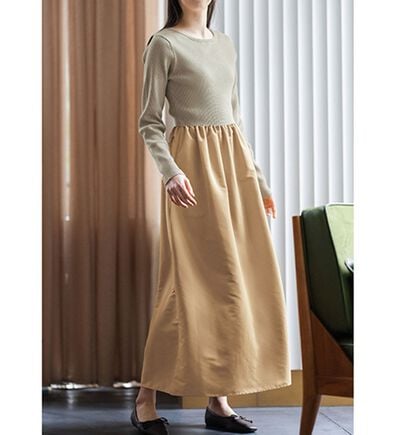 RANAN（ラナン）の「ニットドッキングワンピース（ドッキングワンピース）」