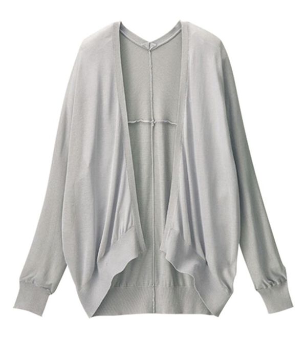 GeeRA（ジーラ）の「【冷房対策に】ひんやりUV対策！ドルマンカーディガン（ニットカーディガン）」｜詳細画像