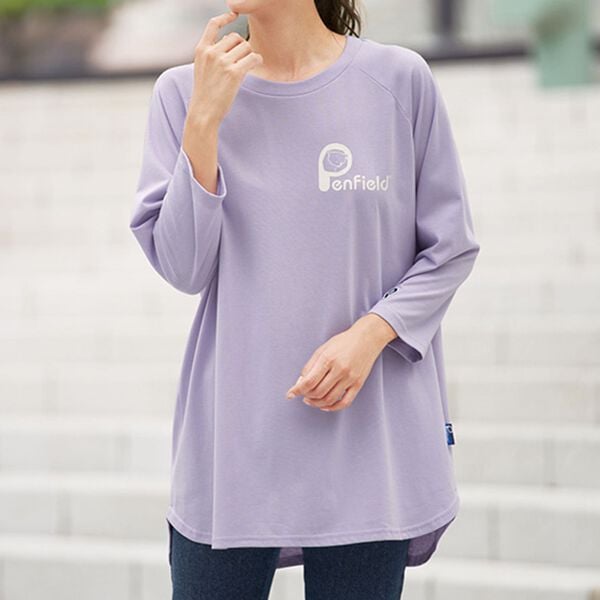 BELLUNA（ベルーナ）の「＜Ｐｅｎｆｉｅｌｄ＞ゆったりカットソーチュニック（チュニック）」｜詳細画像