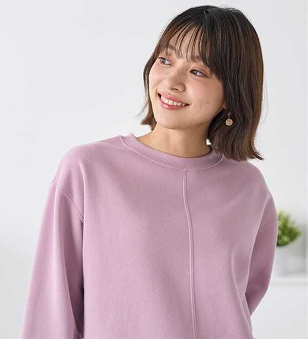 BELLUNA（ベルーナ）の「あったかキレイ！大人のこだわりトレーナー（トレーナー・スウェット）」｜詳細画像