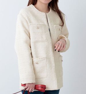 BELLUNA（ベルーナ）の「 ポケット使いファンシージャケット（その他ジャケット）」｜詳細画像