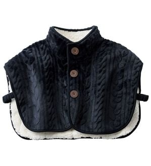 「＜ホカロン＞吸湿発熱わた使用！着るホカロン肩あて（メンズルームウェア）」｜ネイビー