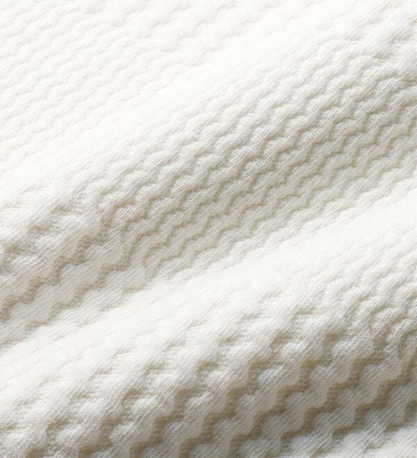 「＜ゴールデンベア＞ふくれジャカード布帛衿ポロシャツ（メンズポロシャツ）」｜詳細画像