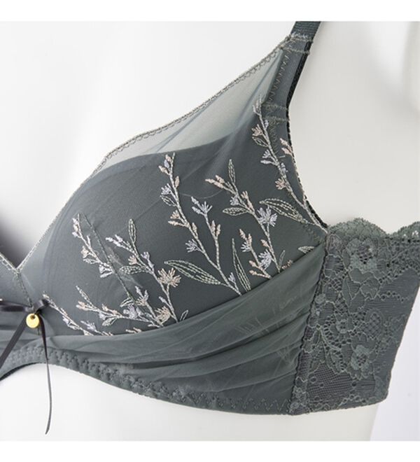 YU'NOW（ユナウ）の「ピーチＢＯＭブラジャー（ノンワイヤー）（ブラジャー）」｜詳細画像