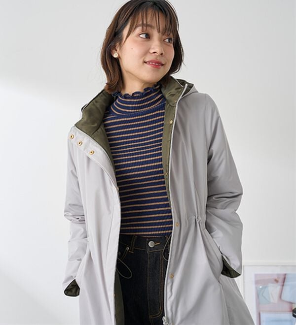 BELLUNA（ベルーナ）の「Ａｉｒｙ　＆Ｗａｒｍ　あったか軽量デザインコート（ロングコート）」｜詳細画像