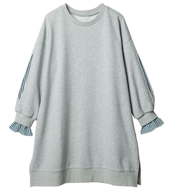 RANAN（ラナン）の「袖スリットカットソーチュニック（チュニック）」｜詳細画像