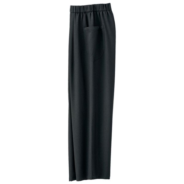 BELLUNA（ベルーナ）の「ウールタッチゆったりパンツ（フルレングスパンツ）」｜黒