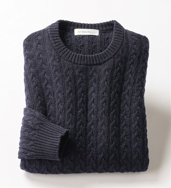 ゴールデンベア＞ケーブルニットプルオーバー - ベルーナ【公式】