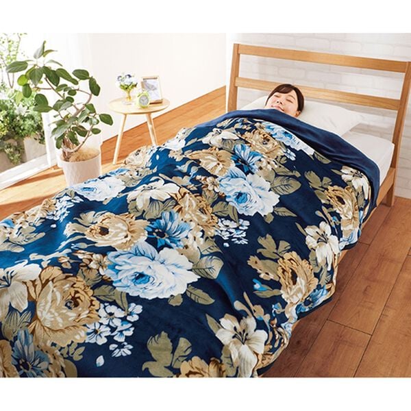 「シンサレート機能わた使用大判衿付毛布布団（毛布・ブランケット）」｜詳細画像