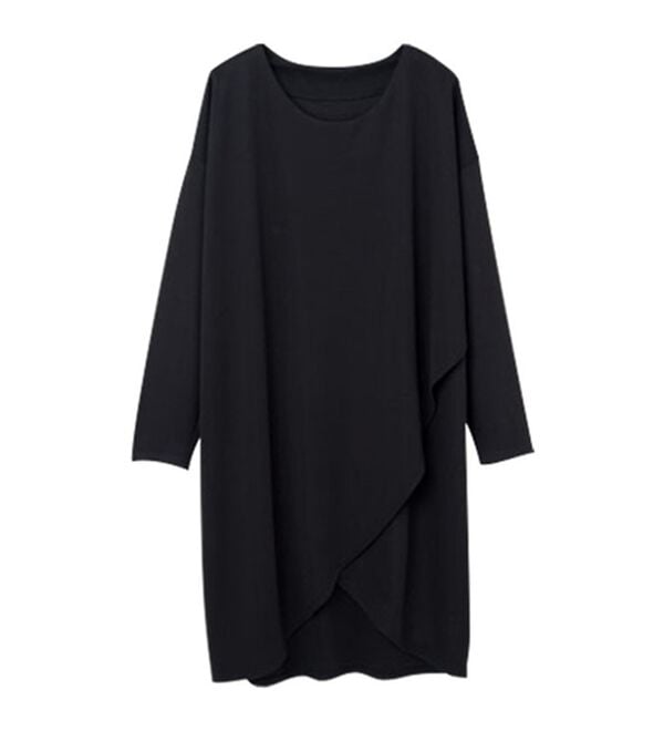 RANAN（ラナン）の「裏起毛！あったかアシメデザインチュニック（チュニック）」｜詳細画像