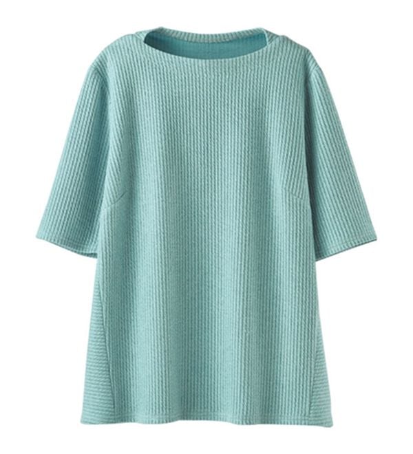 BELLUNA（ベルーナ）の「テンセル（ＴＭ）繊維混ストレッチプルオーバー（カットソー）」｜詳細画像