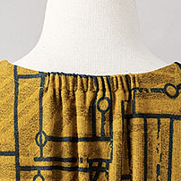 BELLUNA（ベルーナ）の「幾何ジャカードプリントデザインチュニック（チュニック）」｜詳細画像