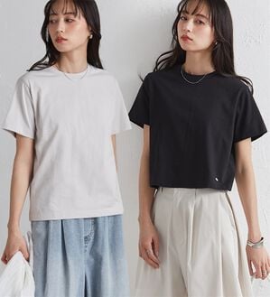 RANAN（ラナン）の「【5つの機能付】ひんやり着回し抜群ベーシックＴシャツ＜選べる着丈＞（Tシャツ）」｜詳細画像