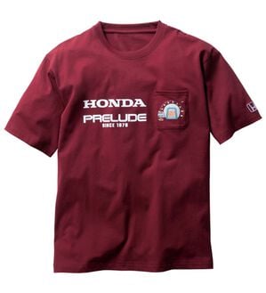 「俺の名車シリーズ　Ｔシャツ・トレーナー（メンズトレーナー）」｜ワイン(プレリュード・Tシャツ)