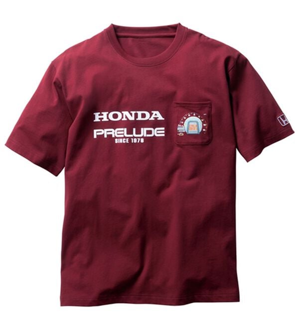 「俺の名車シリーズ　Ｔシャツ・トレーナー（メンズトレーナー）」｜ワイン(プレリュード・Tシャツ)
