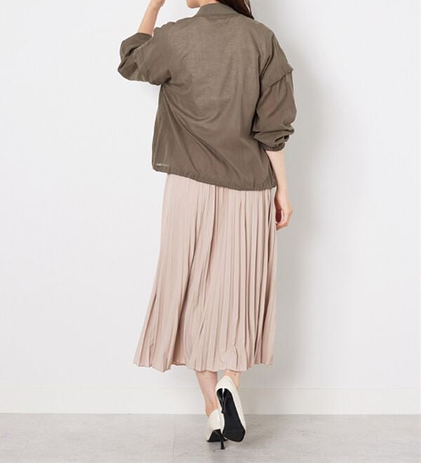 BELLUNA（ベルーナ）の「洗っても形が崩れにくい！プリーツスカート（ロングスカート）」｜詳細画像