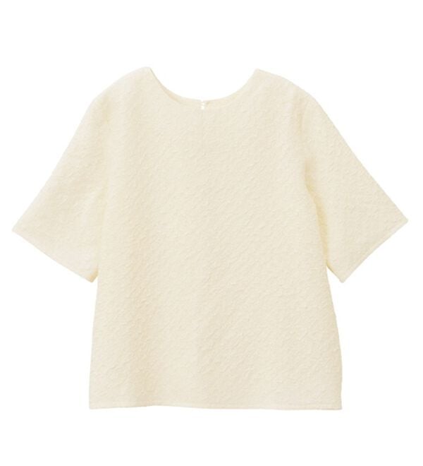 GeeRA（ジーラ）の「ふくれジャカードテクスチャーブラウス（ブラウス）」｜詳細画像