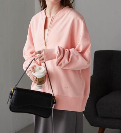 RANAN（ラナン）の「フロントハーフジップスウェット（トレーナー・スウェット）」