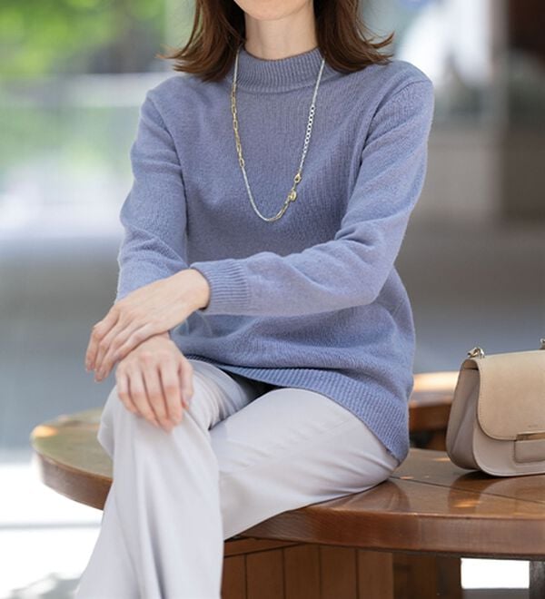 ルフラン（ルフラン）の「選べる！洗えるぬくもりウール１００％セーター（ニット・セーター）」｜詳細画像