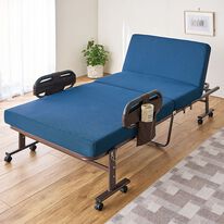 iellio（イエリオ）の「組立簡単寝心地が選べる手動ベッド（ベッド）」