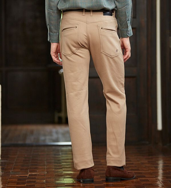 「【３本組】＜コムルヴァン・オム＞３６０&deg;のびのび楽暖パンツ（メンズフルレングスパンツ）」｜詳細画像