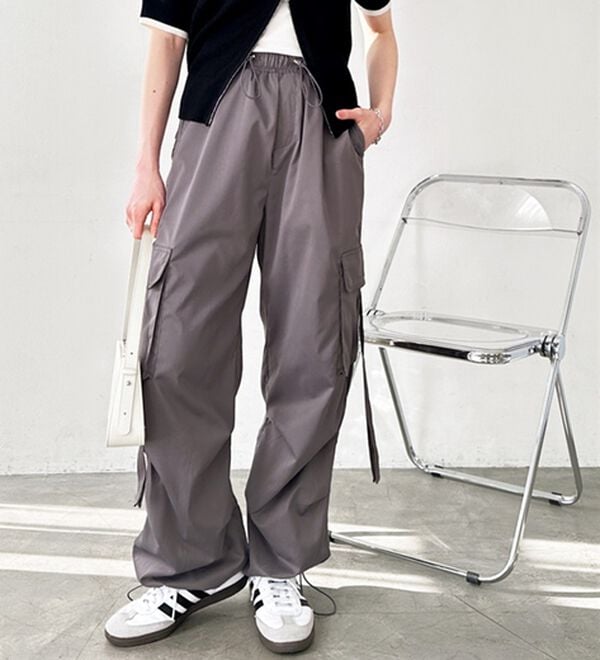 GeeRA（ジーラ）の「サイドリボンカーゴパンツ（その他パンツ）」｜詳細画像