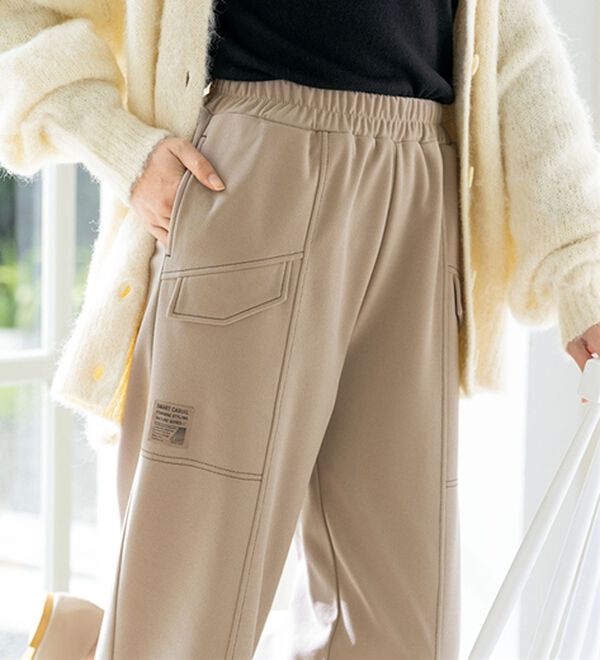 ルフラン（ルフラン）の「【３本組】はき心地快適！切替ステッチ裏起毛パンツ（その他パンツ）」｜詳細画像