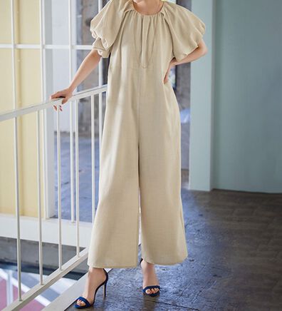 RANAN（ラナン）の「バルーンスリーブサロペット（オールインワン）」