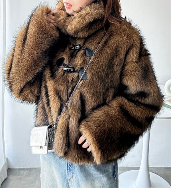 GeeRA（ジーラ）の「ミックスファートグル付ブルゾン（ブルゾン）」｜詳細画像