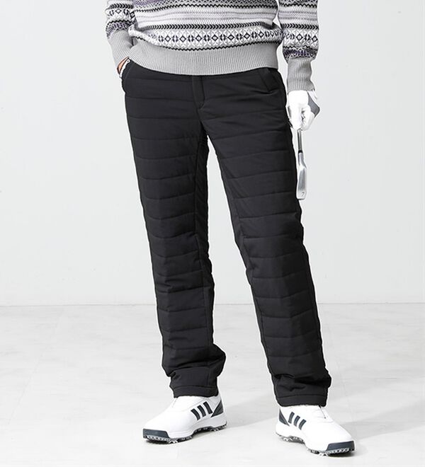 「＜トランスコンチネンツゴルフ＞ラウンドに便利な中わたゴルフパンツ（メンズフルレングスパンツ）」｜詳細画像