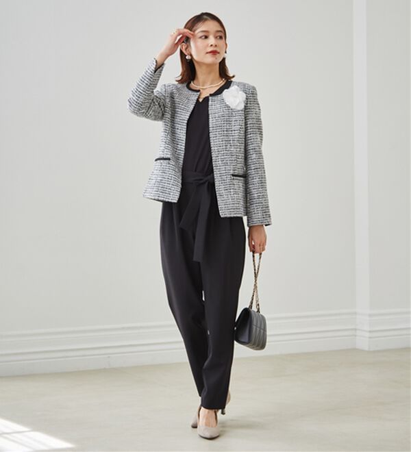 RANAN（ラナン）の「【４点セット】入学式卒業式に！選べるボトムスーツセット（パンツスーツ）」｜詳細画像