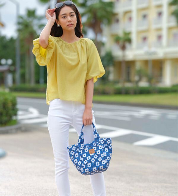 BELLUNA（ベルーナ）の「＜ｋｉｐｐｉｓ＞花柄２ウェイ手提げ（ハンドバッグ）」｜詳細画像