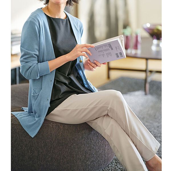 BELLUNA（ベルーナ）の「そのままリラックスリボンデザインブラウス（ブラウス）」｜詳細画像