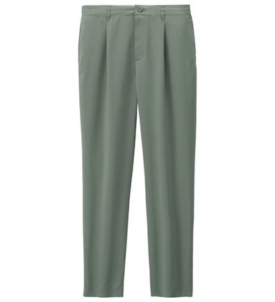 「リネンタッチワンタックワイドパンツ・オープンカラーワイドシャツ（メンズシャツ）」