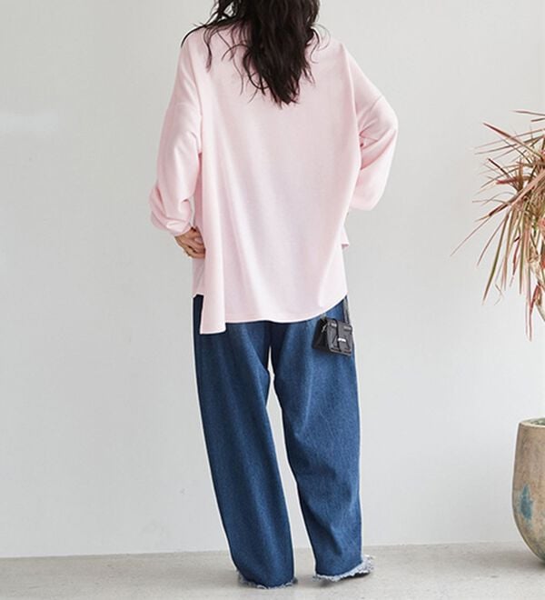 RANAN（ラナン）の「オーバーサイズスウェットＴ（カットソー）」｜詳細画像