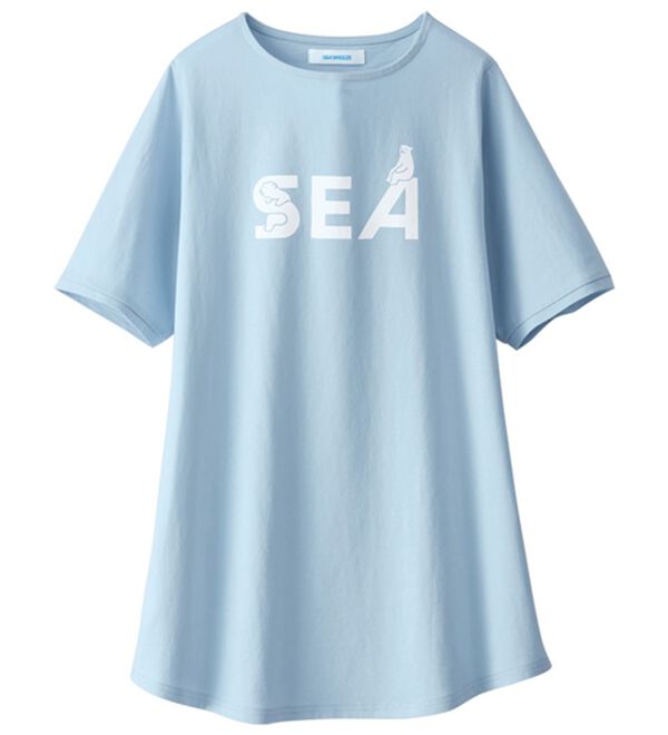 BELLUNA（ベルーナ）の「＜ＳＥＡ　ＢＲＥＥＺＥ＞ひんやり冷感！プリントチュニック（チュニック）」｜詳細画像