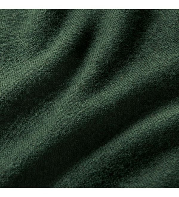 VINNO（ヴィノ）の「なめらかリッチ・配色スカラップニットプルオーバー（ニット・セーター）」｜詳細画像