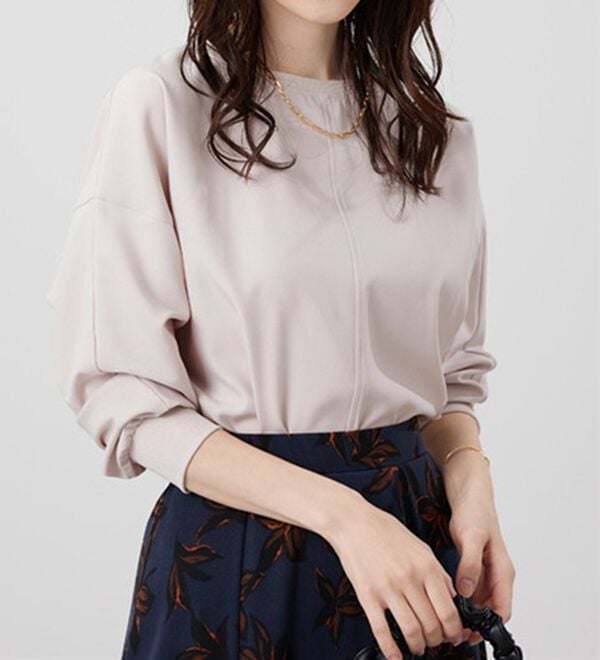 BELLUNA（ベルーナ）の「きれい見えドルマンプルオーバー（カットソー）」｜詳細画像