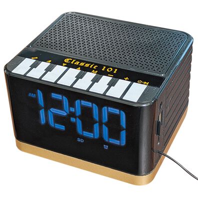 「クラシックピアノプレーヤー・クロック（テレビ・オーディオ・カメラ機器）」