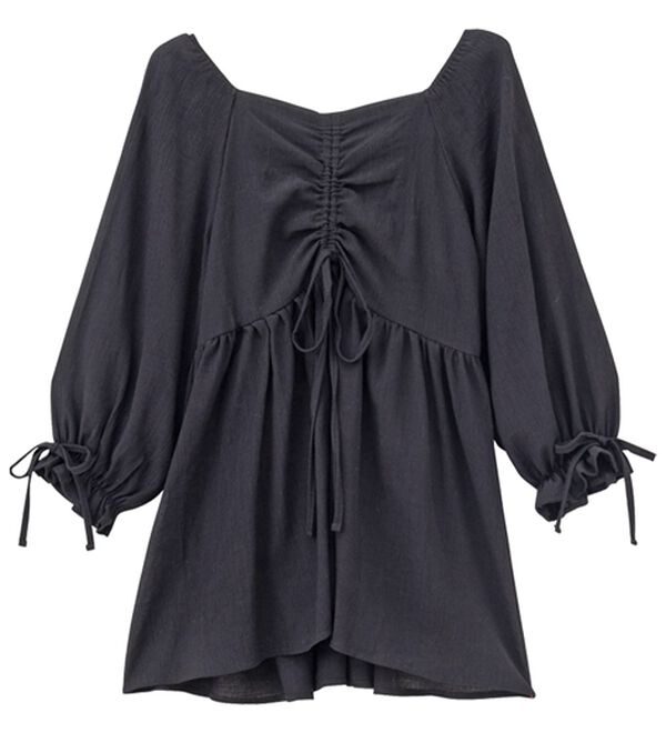 GeeRA（ジーラ）の「２ＷＡＹドロストブラウス（ブラウス）」｜詳細画像