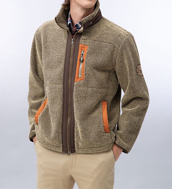 「＜ハッシュパピー＞ボアフリースブルゾン（メンズブルゾン）」｜詳細画像