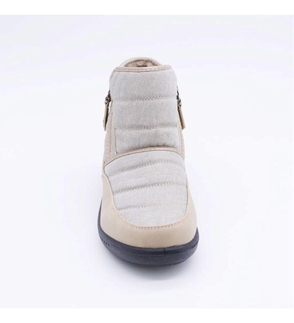 BELLUNA（ベルーナ）の「４Ｅはっ水ダブルファスナーショートブーツ（ブーツ）」｜詳細画像