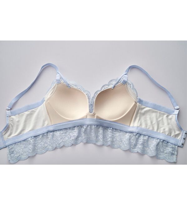 YU'NOW（ユナウ）の「ふわましゅノンワイヤーブラ＆ショーツ（ブラジャー＆ショーツセット）」｜詳細画像