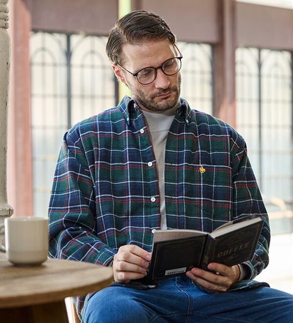 「＜ポロ・ビーシーエス＞裏ボアチェックシャツ（メンズシャツ）」｜詳細画像