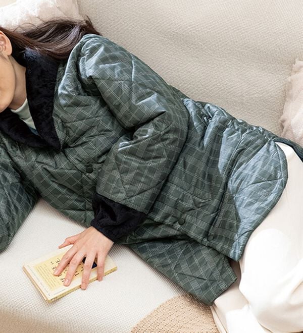 ルフラン（ルフラン）の「「ほか暖」ぬくぬくホームジャケット（パジャマ・ルームウェア）」｜詳細画像