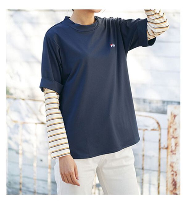 BELLUNA（ベルーナ）の「日焼け対策！カノコプルオーバー（カットソー）」｜詳細画像