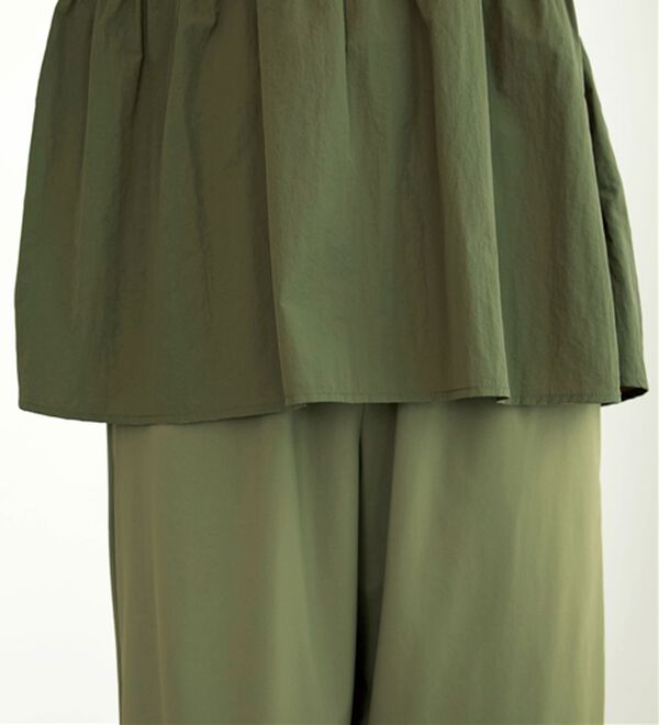 BELLUNA（ベルーナ）の「ヒンヤリ爽快！異素材切替プルオーバー（カットソー）」｜詳細画像