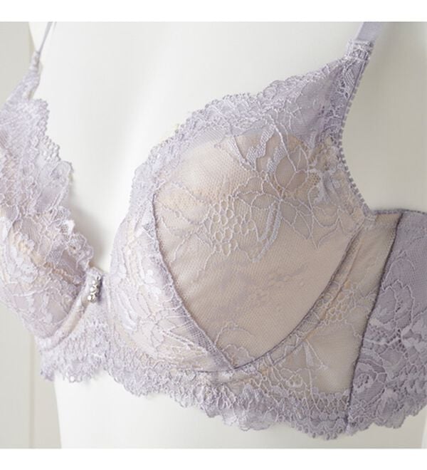 YU'NOW（ユナウ）の「上向きバストの美谷間ブラ＆ショーツ（ブラジャー＆ショーツセット）」｜詳細画像