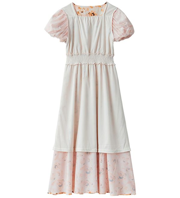 RANAN（ラナン）の「花柄プリントスクエアネックワンピ（プリントワンピース）」｜詳細画像